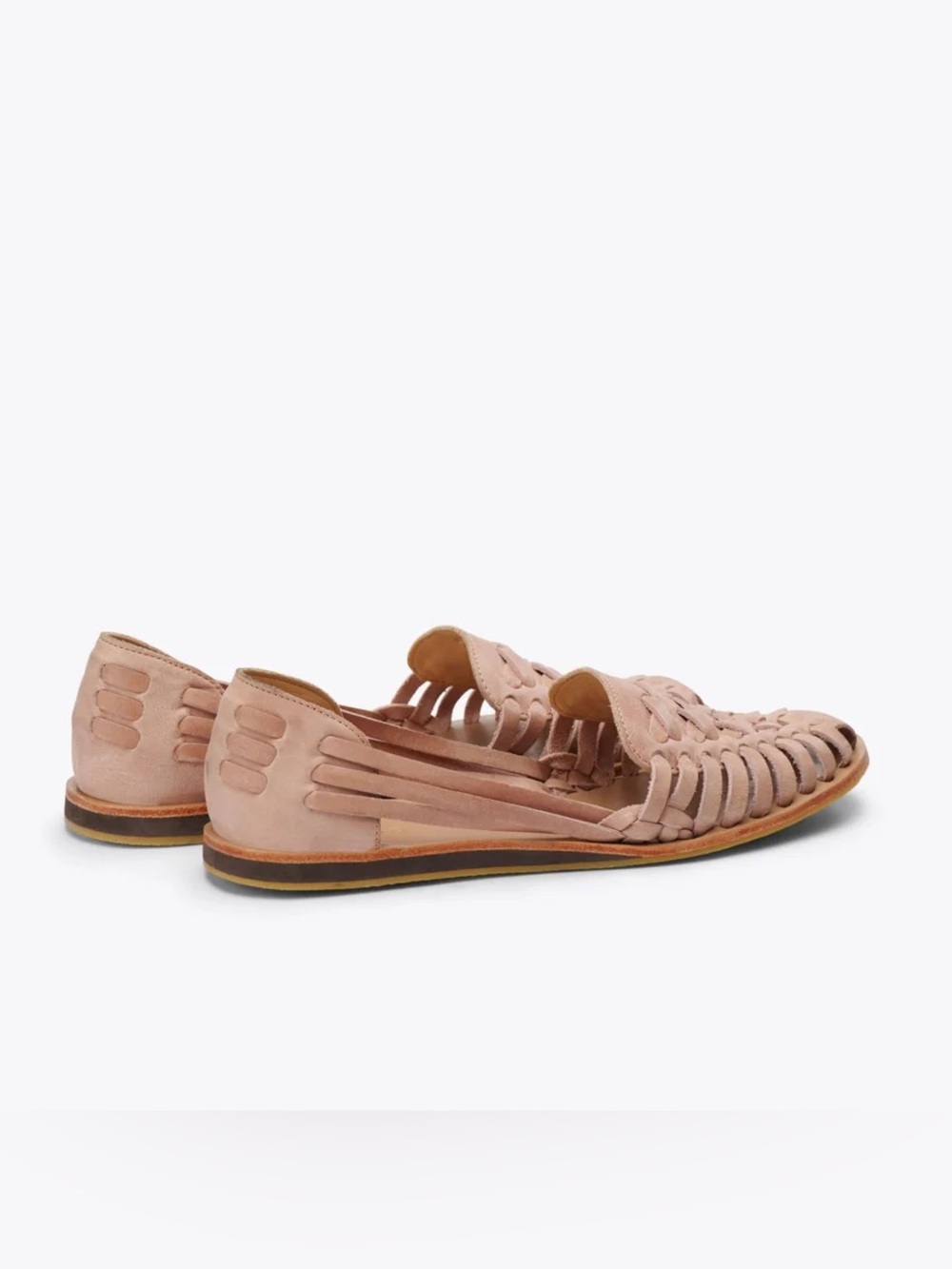 NWT Nisolo Women's Huarache Sandal 1.0
Desert Rose size 6